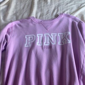 Pink crew neck. Never worn